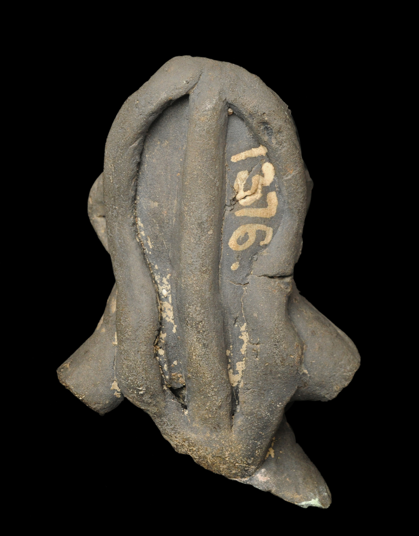 Terracotta female bust