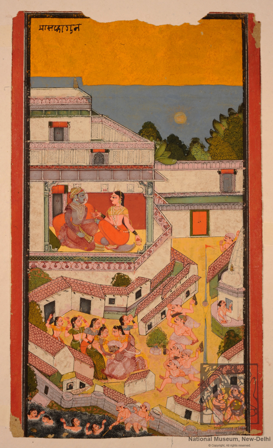 Baramasa painting