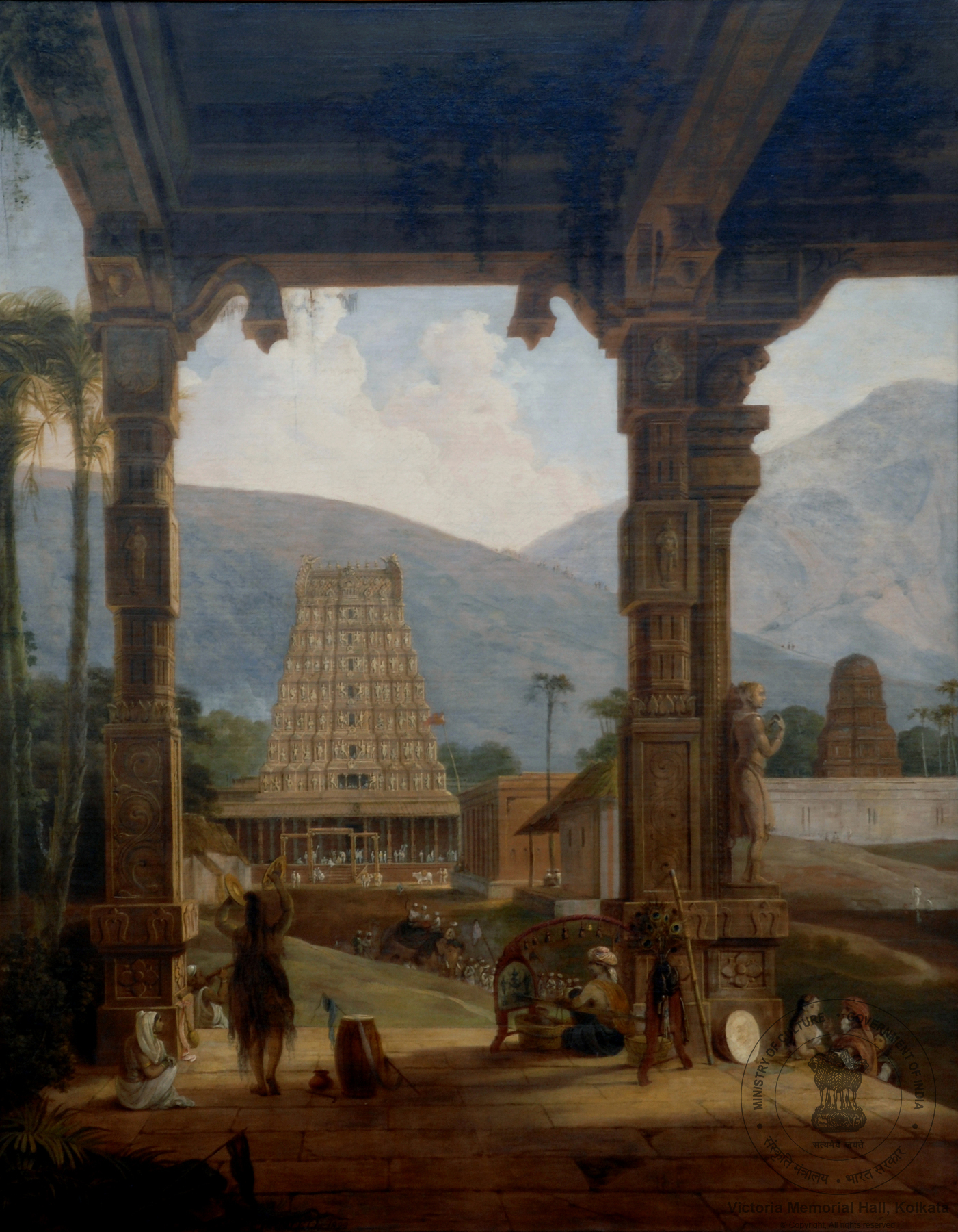 The Entrance to Hindoo Temple